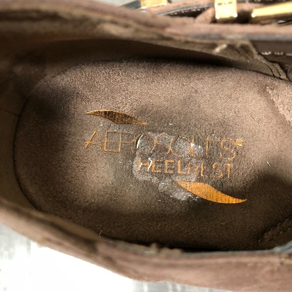 AEROSOLES “Heels Rest” Ankle Boots Size 10.5W - Picture 7 of 8